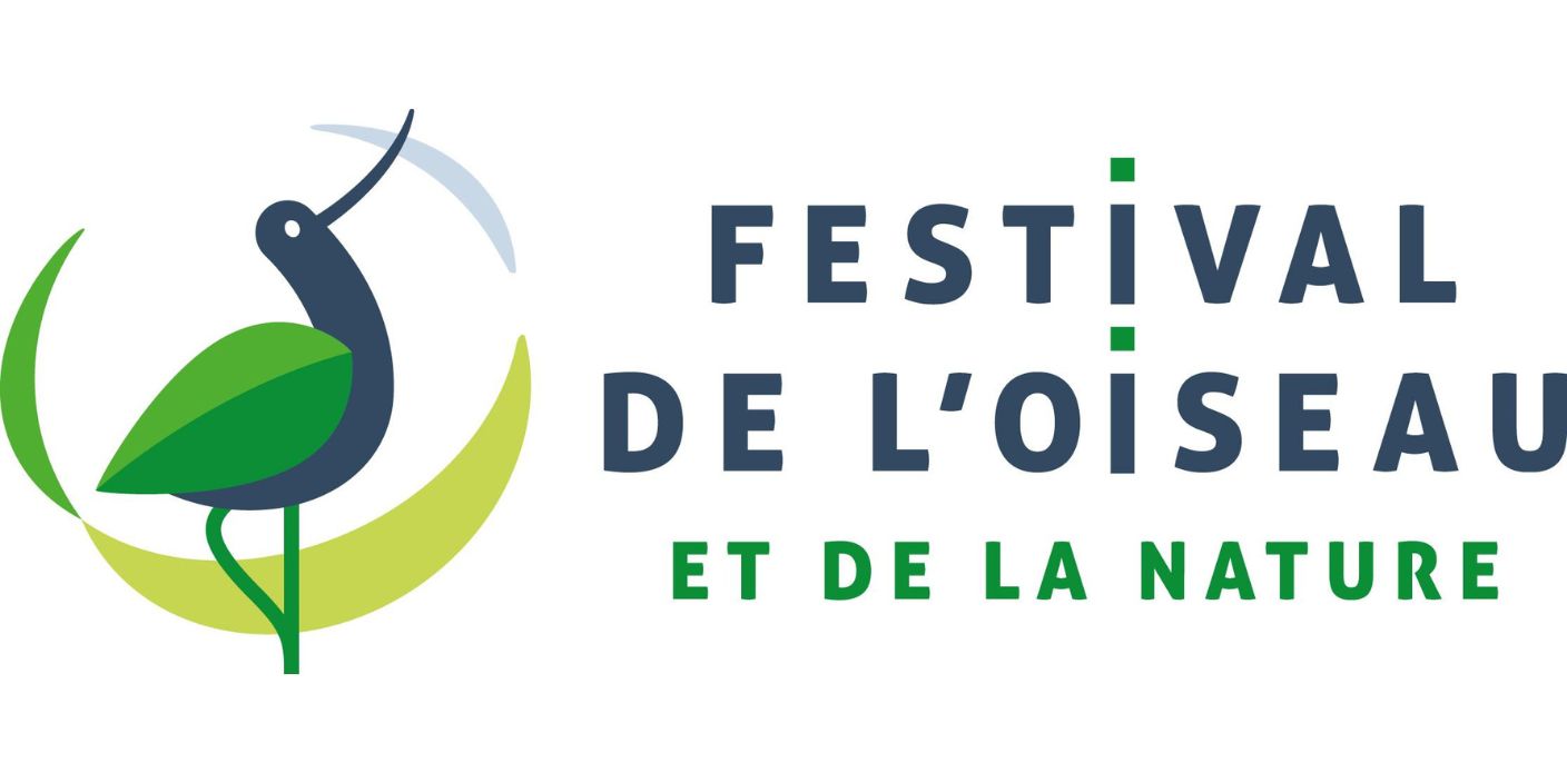 Affiche officielle du Festival de l'Oiseau et de la Nature 2025 avec dates et visuel d'oiseau en vol