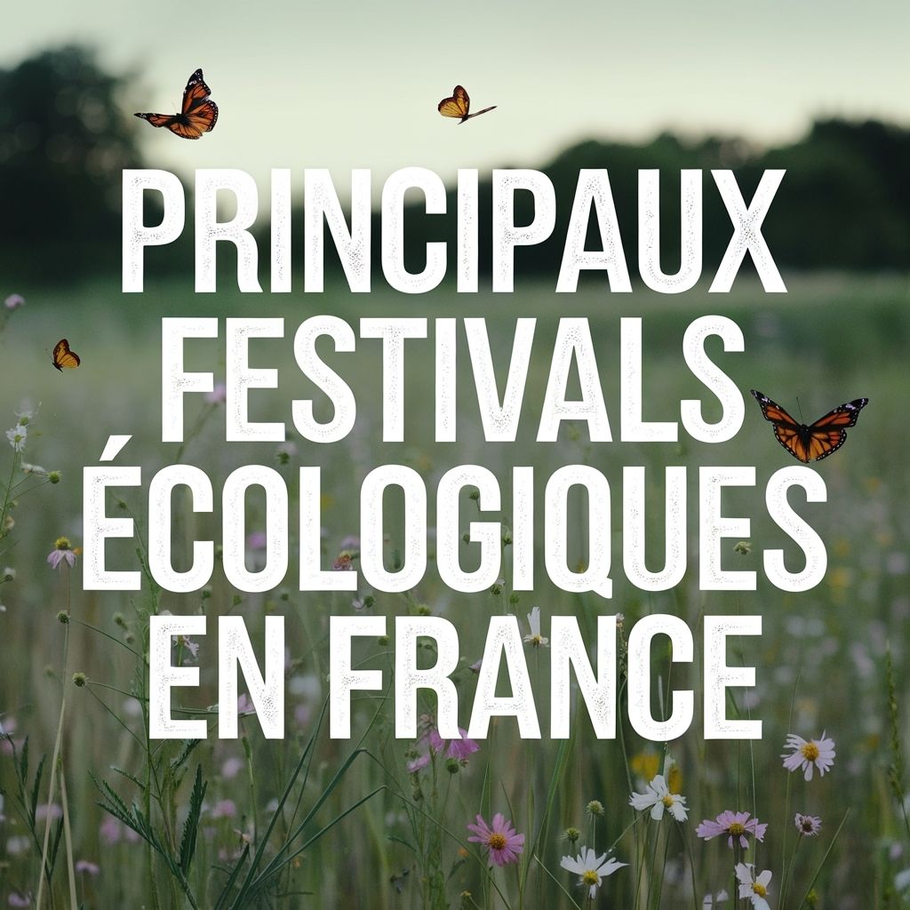 Principau festivals ecologiques en france